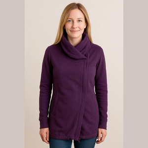 Lululemon Gratitude Wrap Heathered Deep Zinfandel Size 6